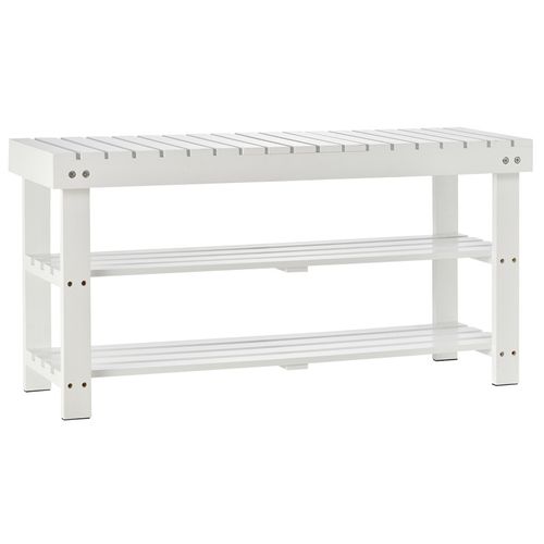 Banc à Chaussures Soren Bois Blanc