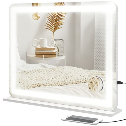 Miroir Lumineux LED Tactile USB Lumina