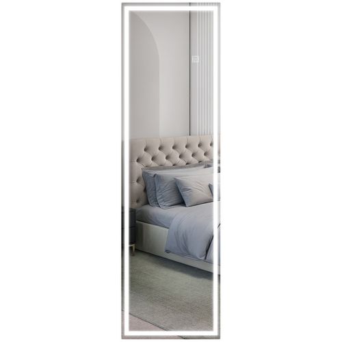 Miroir Mural Plein Pied Rectangulaire LED 40 X 120 Cm Keyros