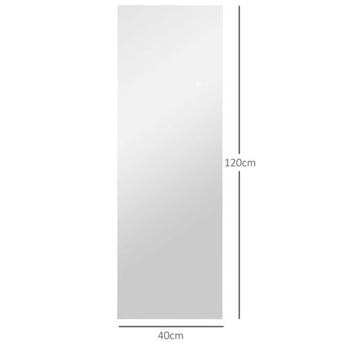 Miroir Mural LED 40l X 120h Cm Dario Tactile