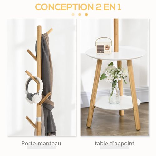 Porte-manteau Design Scandinave Branches Dalis Blanc