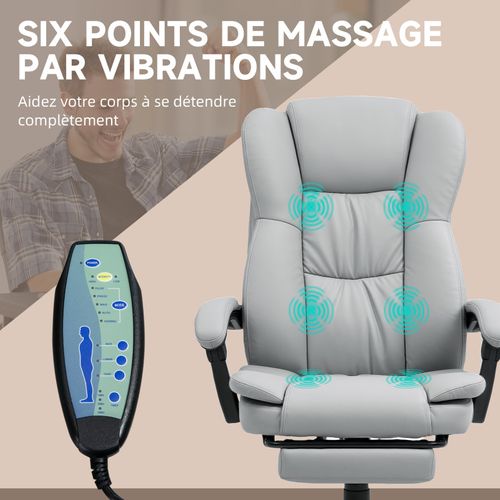 Fauteuil De Bureau Sienna Gris Clair