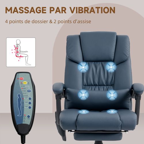 Fauteuil De Bureau Manfred Bleu