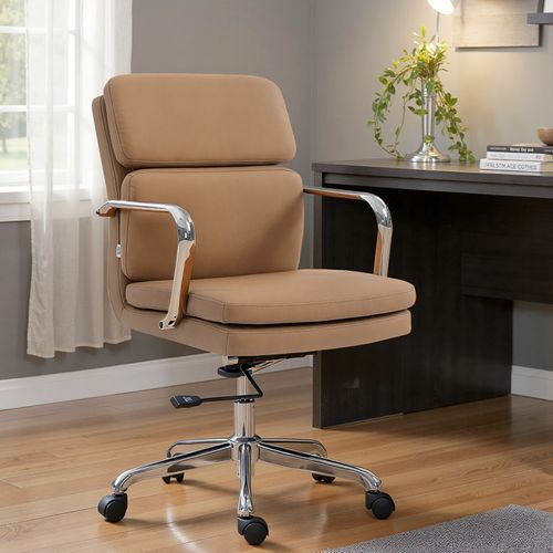 Chaise De Bureau Portici Marron