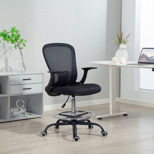 Chaise De Bureau Ergonomique Salerne Noire