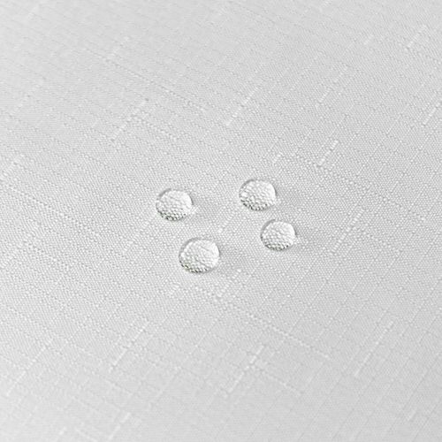 Nappe Anti Tâches Et Infroissable - - Effet Chiné - 145x240 Cm - Blanc