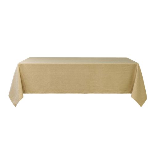Nappe Anti Tâches Et Infroissable - - Effet Chiné - 145x240 Cm - Beige