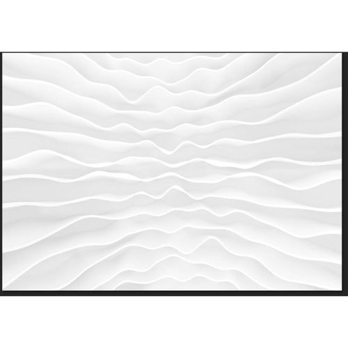 Papier Peint Mur D'origami 350 X 245 Cm Blanc