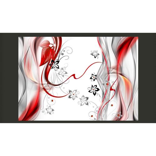 Papier Peint Tissu Aéré 350 X 245 Cm Rouge