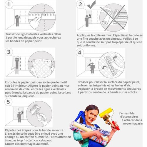 Papier Peint Juillet Chaud 350 X 245 Cm Beige