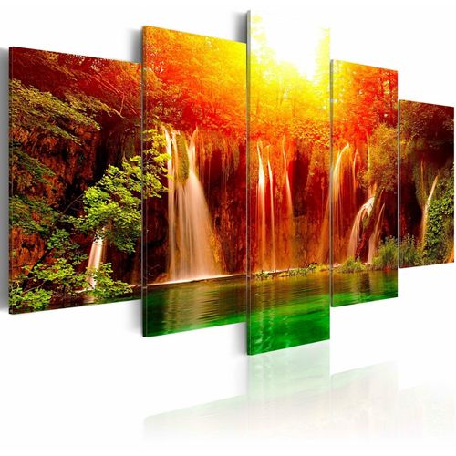 Tableau Dans Le Paradis 200 X 100 Cm Vert