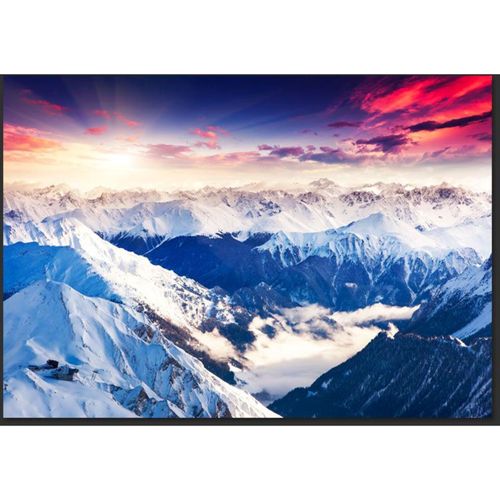 Papier Peint Magnifiques Alpes 300 X 210 Cm Blanc