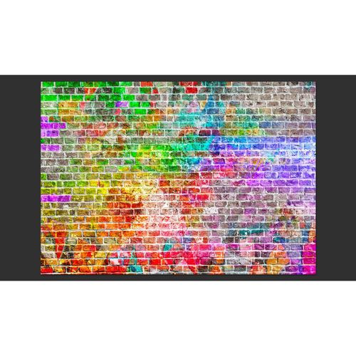 Papier Peint Mur Arc-en-ciel 400 X 280 Cm Multicolore