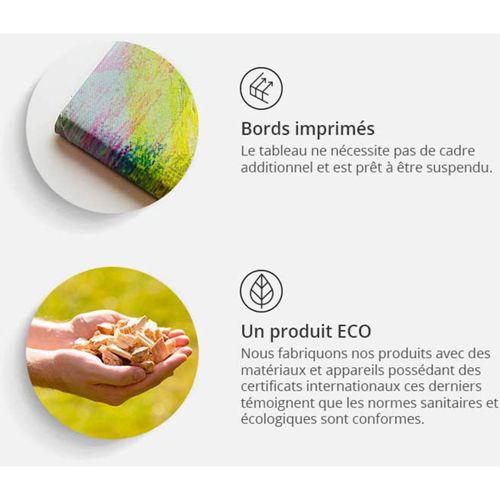 Tableau En Liège Monde Malachite 120 X 80 Cm Vert