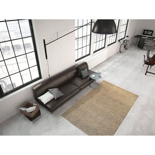 Tapis Fait Main 310 Beige Appetizer Marron 120 X 170 Cm Beige