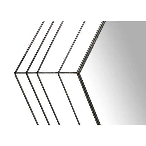 Miroir Mural Métal Or 79,5x69x1,5cm