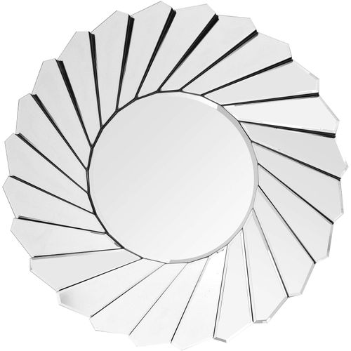 Miroir Mural Miroir Argent 80x80x3,4cm