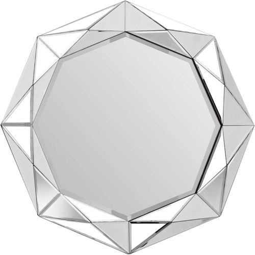 Miroir Miroir Argent 80x80x5cm