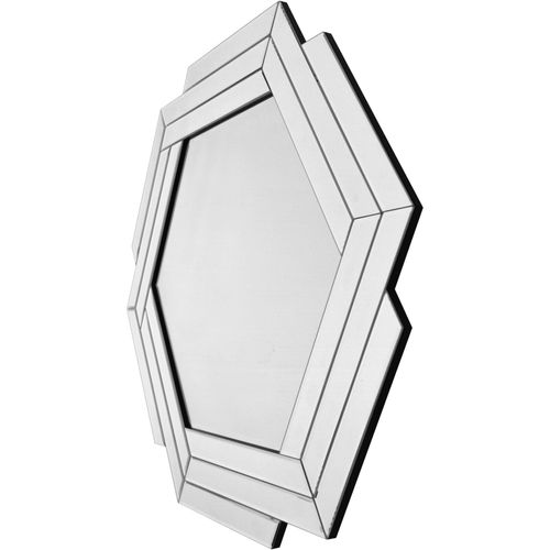 Miroir Mural Miroir Argent 85x80x1,6cm
