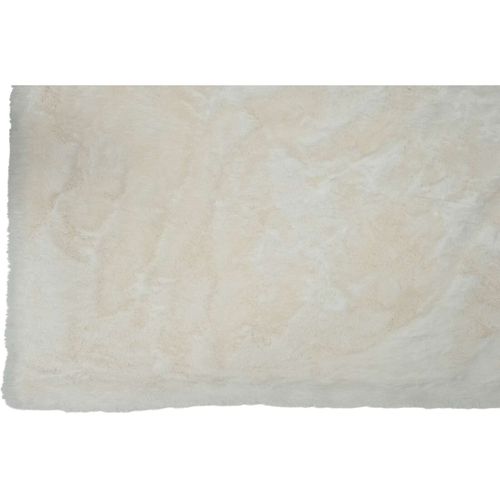 Plaid Blanc Polyester 180x130x3cm