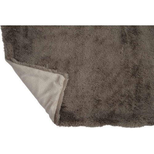 Plaid Gris Polyester 180x130x4cm