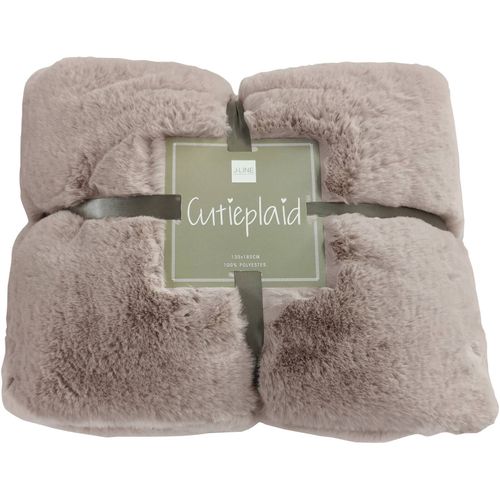 Plaid Gris Polyester 180x130x4cm