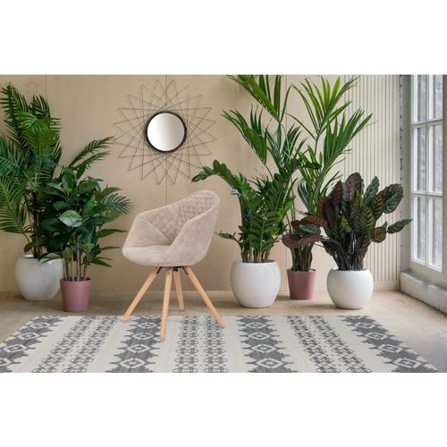 Fauteuil (x2) Bois Blanc H. 47,5cm