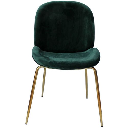 X2 Chaises Charlize Gold vert