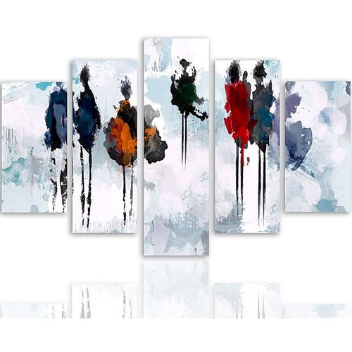 Tableau Arbre De Peinture 100 X 70 Cm Blanc