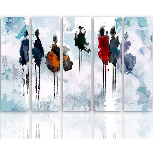 Tableau Arbre De Peinture 250 X 120 Cm Blanc