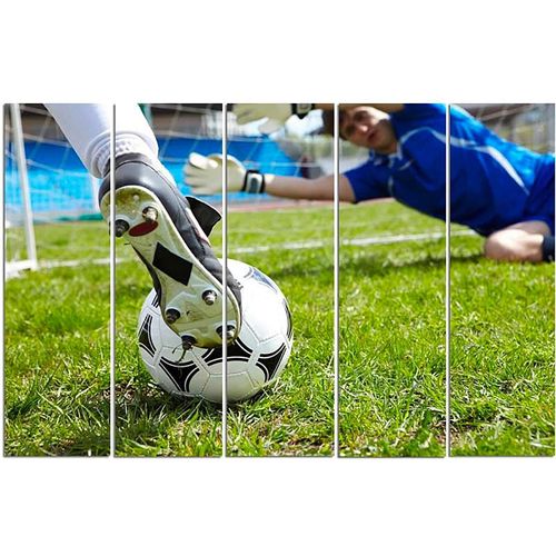 Tableau Football 200 X 100 Cm Blanc