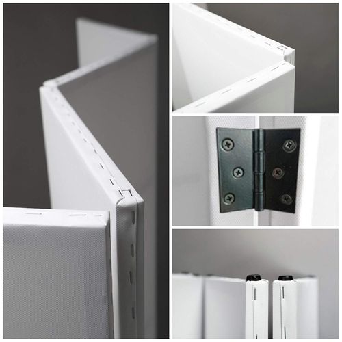 Paravent Décoratif Bateau Tropique Pour Intérieur Zen 110 X 150 Cm - 2 Faces R° V° Vert