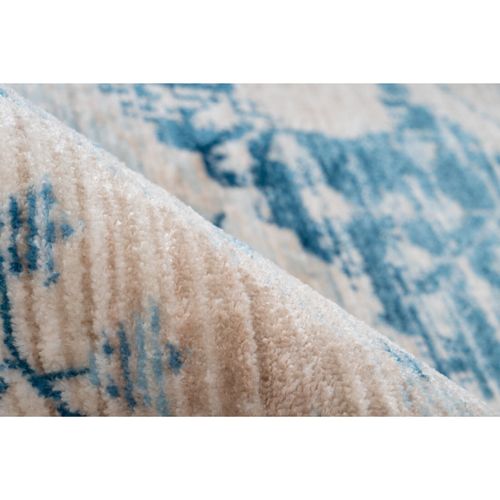 Tapis Baroque 500 80 X 150 Cm Bleu