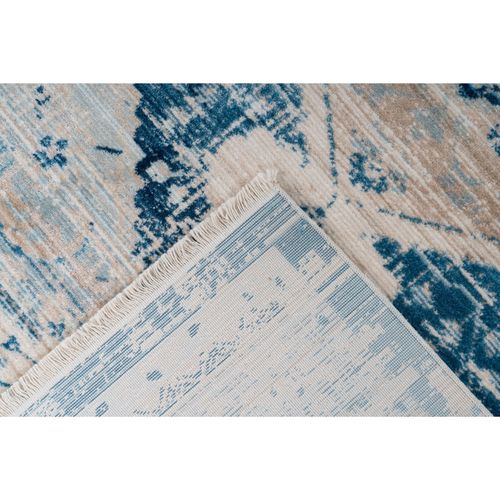Tapis Baroque 500 80 X 150 Cm Bleu