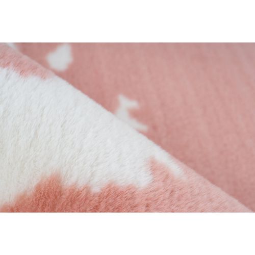 Tapis Rabbit Animal 500 160 X 230 Cm Rose