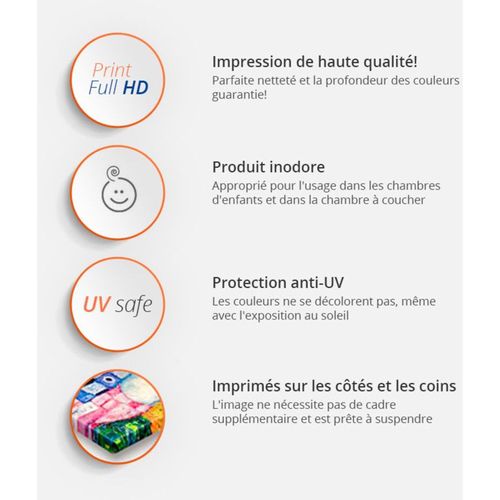 Tableau La Carte D'or 150 X 50 Cm Marron