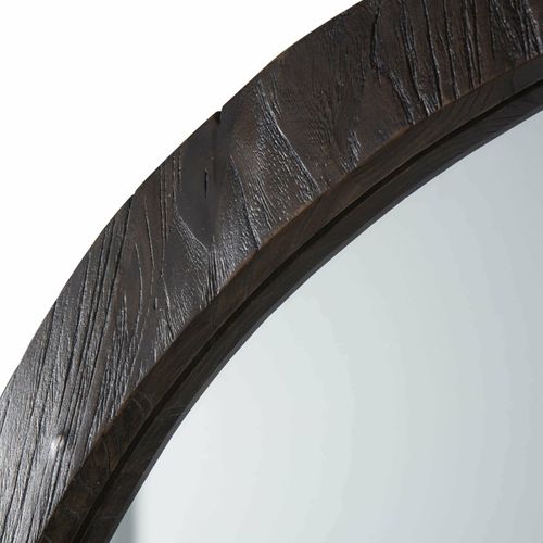 Miroir Mulga En Bois Marron 81x3x62