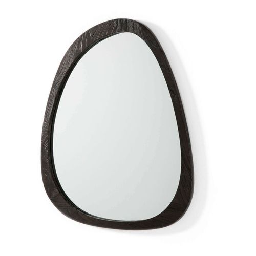 Miroir Mulga En Bois Marron 81x3x62