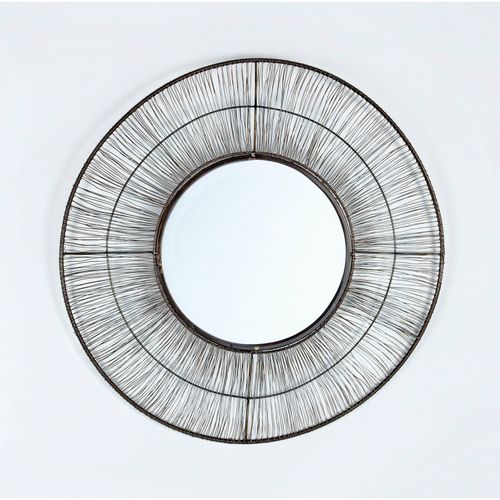 Miroir Métal Or 61x2x61cm