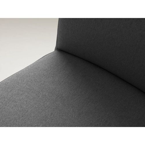 Chaise Tissu Gris 46x58x84cm