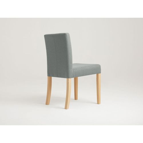 Chaise Tissu Gris 46x58x84cm