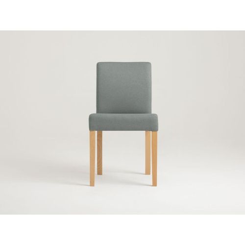 Chaise Tissu Gris 46x58x84cm