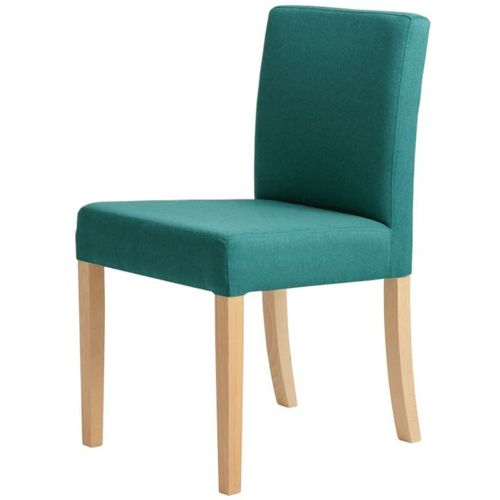 Chaise Tissu Vert 46x58x84cm