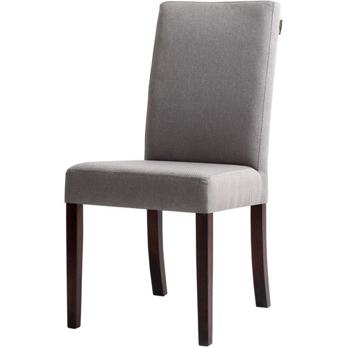 Chaise Tissu Gris 46x61x96cm