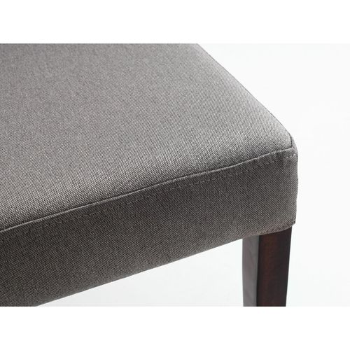 Chaise Tissu Gris 46x61x96cm