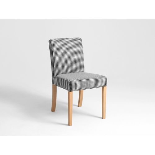 Chaise Tissu Gris 46x58x84cm