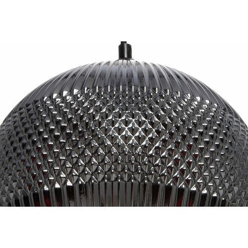 Suspension Verre Gris 25x25x26cm