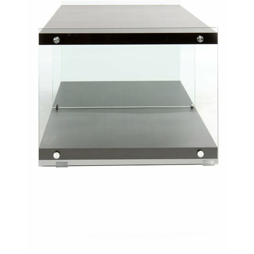 Table TV Verre Marron 120x60x45cm