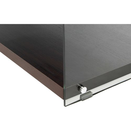 Table TV Verre Marron 120x60x45cm