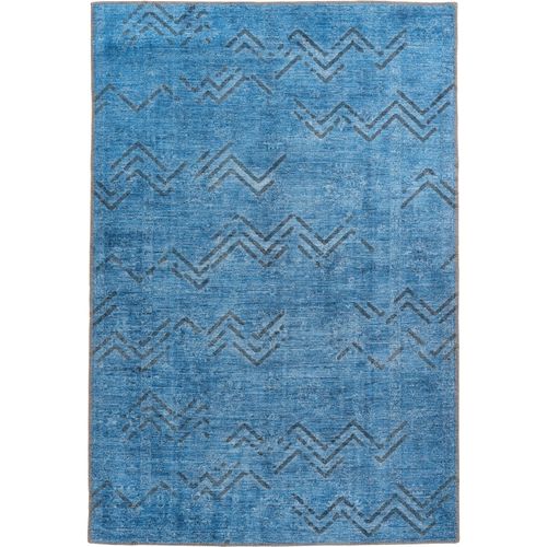Tapis Antique 325 80 X 150 Cm Bleu
